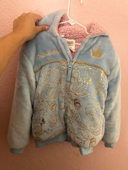 Girls Disney Winter Jacket Size 7