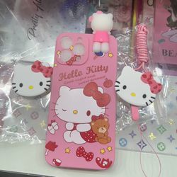 Hello Kitty 🐱 🩷case And 2 Accessories 