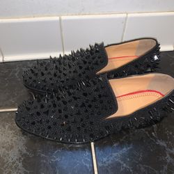black/ red classy dress shoe 