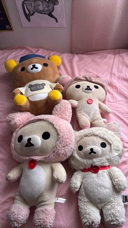 Rilakumma plushies