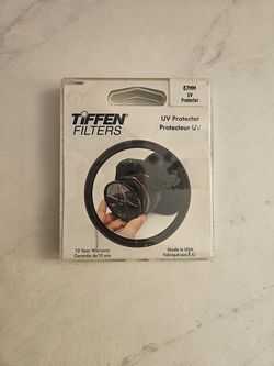 Title: Tiffen 67mm UV Protector Filter – Brand New