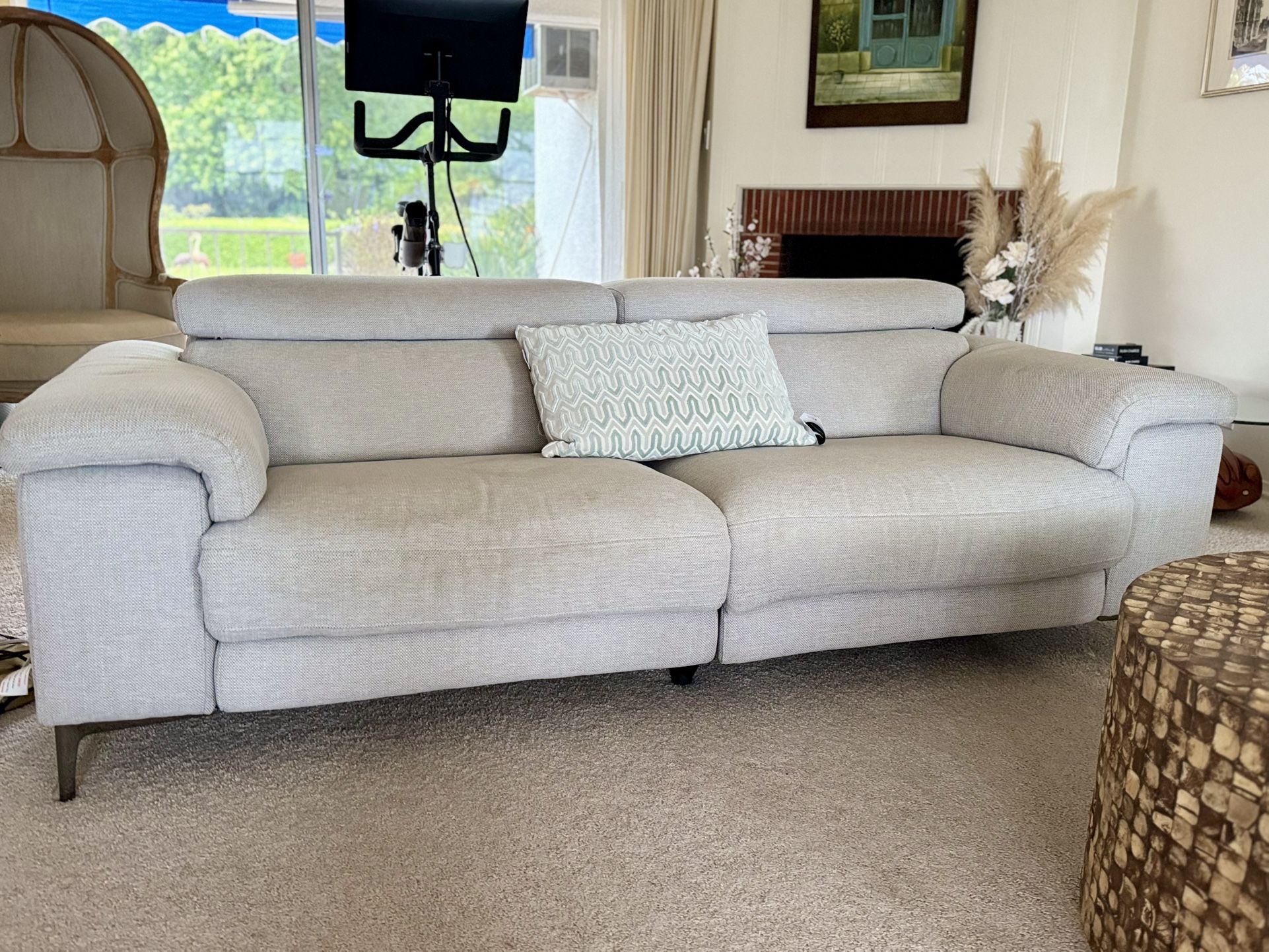 Motorized Reclining Couch Sofa Set