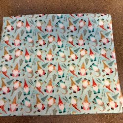 New 2 Yards Of Gnome Sewing Fabric