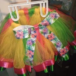 Handmade Skirt With Matching Headband 