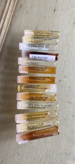 DSH Niche Gourmand sample decants