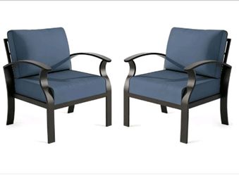 Aluminum Outdoor Sofa Set of 2