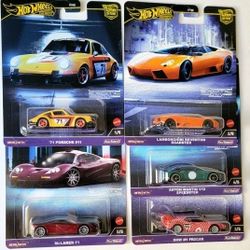 Hot Wheels Premium  Exotic Envy Set of 5