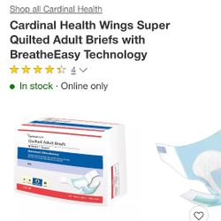 CardinalHealth Adult Wing Briefs 2X