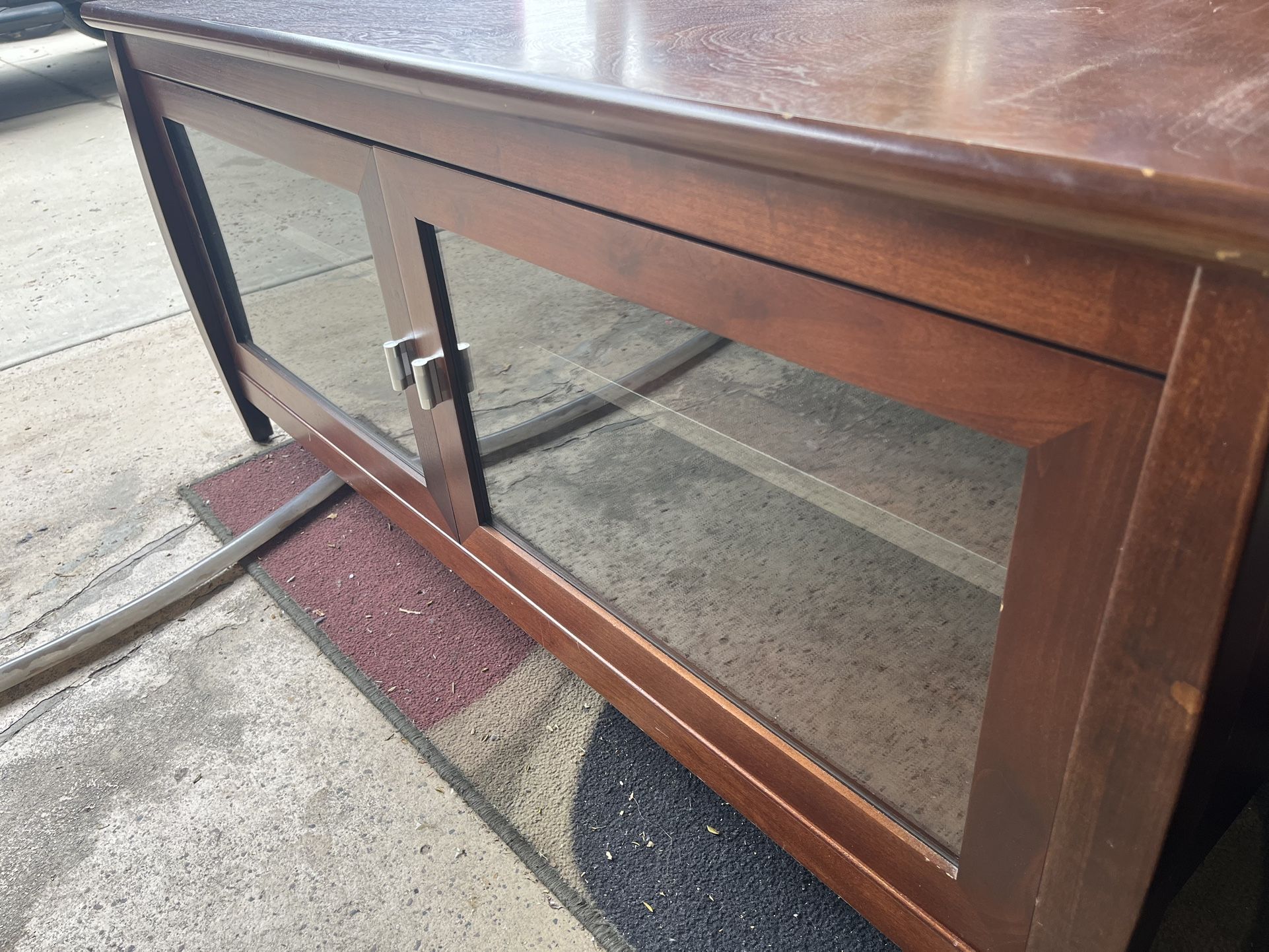 Brown Tv Stand/ Storage Furniture