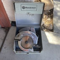 Vintage Rockwell 346 Circular Saw 