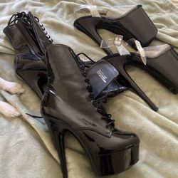 Pleaser stripper heel & boots