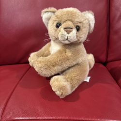 Fiesta Vemon lion cub plush stuffed animal  8”