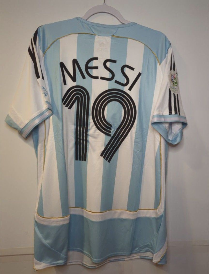 Argentina Messi World Cup 2006 Jersey