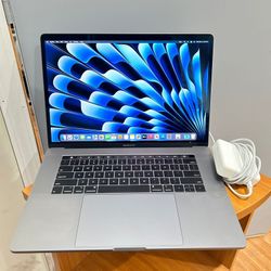 APPLE MACBOOK PRO 15.6” 2019 8-CORE INTEL i9 32GB RAM 512GB SSD OS SONOMA Radeon pro 560X Graphics!!!