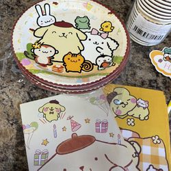 Pompompurin Birthday Party Supplies 