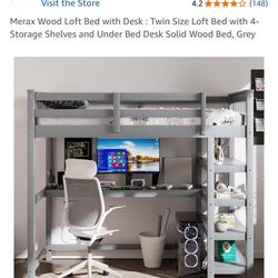 Loft Bed, Used 