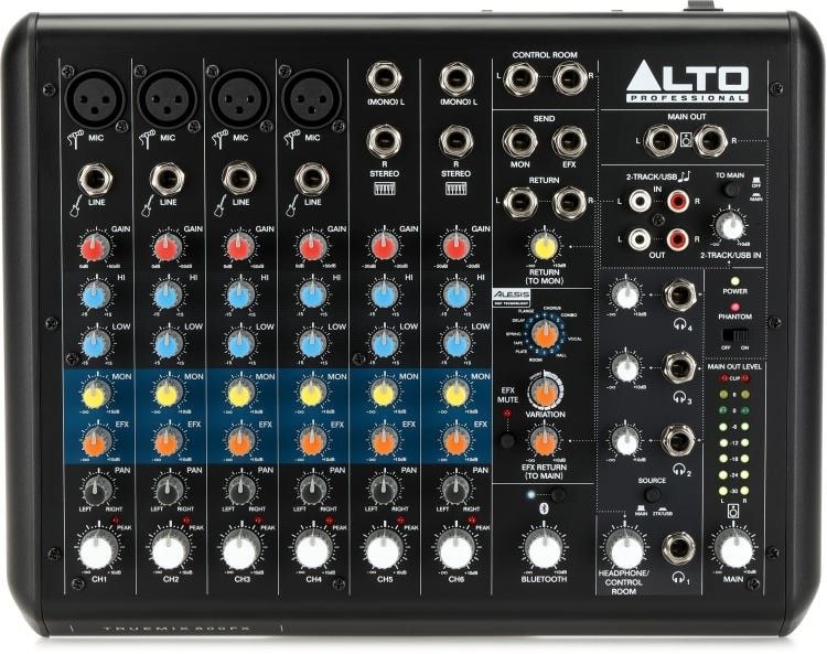 alto professional zmx122fx