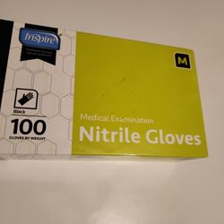 Nitrile Gloves  (M)