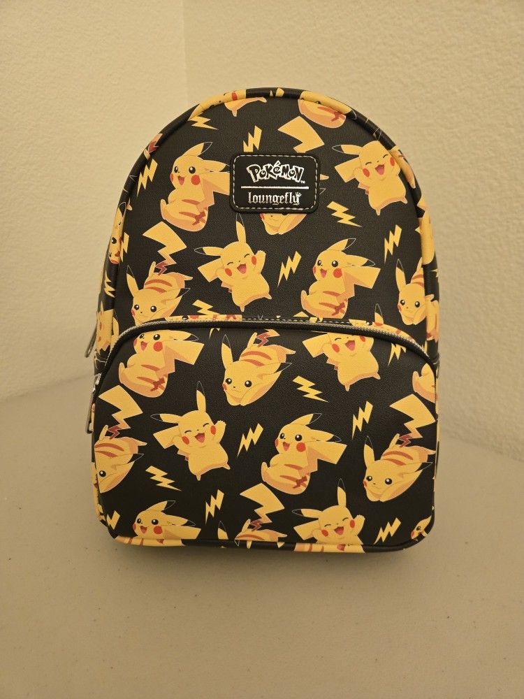 Loungefly Pikachu Mini Backpack Purse Bag Pokemon