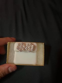 flower honeycomb earrings