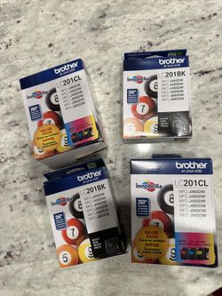 Brother Printer Ink 🫟 LC201