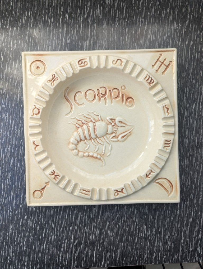 Scorpio Zodiac Ashtray