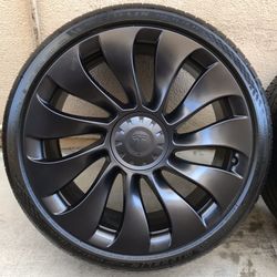 Tesla Model Y Uberturbine 21 inch wheels