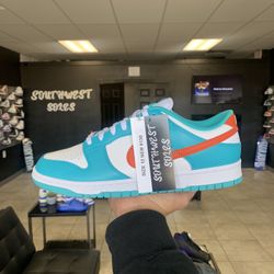 Nike Dunk Low Miami Dolphins Size 12 Available In Store!