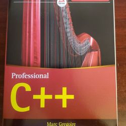 Professional C++ by Marc Gregoire (Computer Science, Coding, Programming)