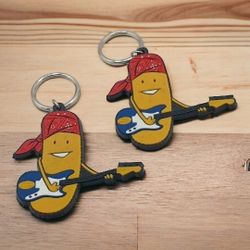 Cheez Dudes, Cheez Doodles Rock With US Keychains