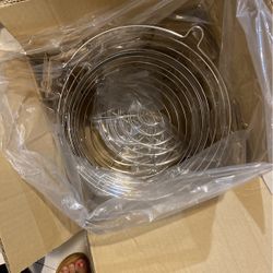 Deep frying basket for turkey