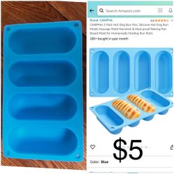 Hotdog Silicone Mold