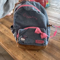 Hello Kitty Mini backpack Denim