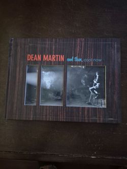 Dean Martin Cool Then Cool Now Book and CD's