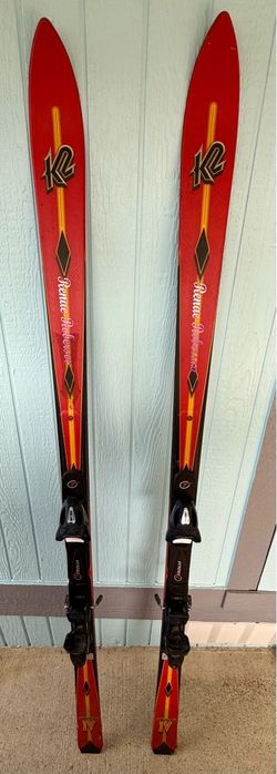 Vintage K2 - Merlin IV skis w/Tyrolia bindings