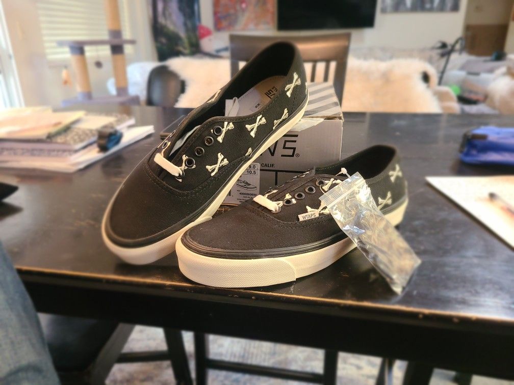 WTAPS x Vans Bones Black vn000uddkbc OG AuthenticÂ