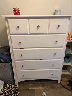 White dresser