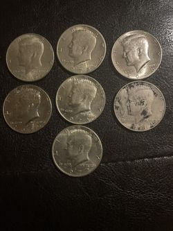 Old Half Dollars Kennedys