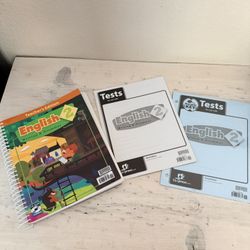 BJU English 2 teacher manual and test