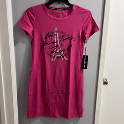 KARL LAGERFELD PARIS Embellished Logo T-Shirt Dress for Sale in Sierra  Madre, CA - OfferUp