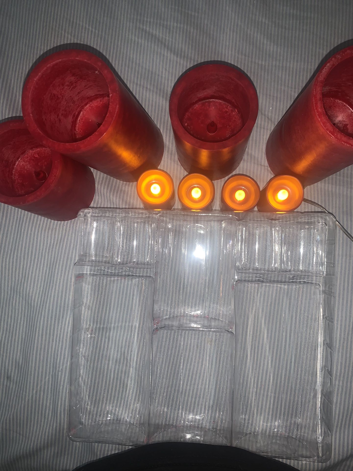 LED remote candles