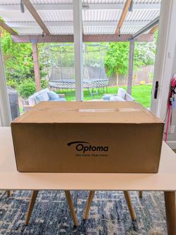 Optoma CinemaX P1 4K Laser Projector: Sealed/Unused (Missed Return Window)