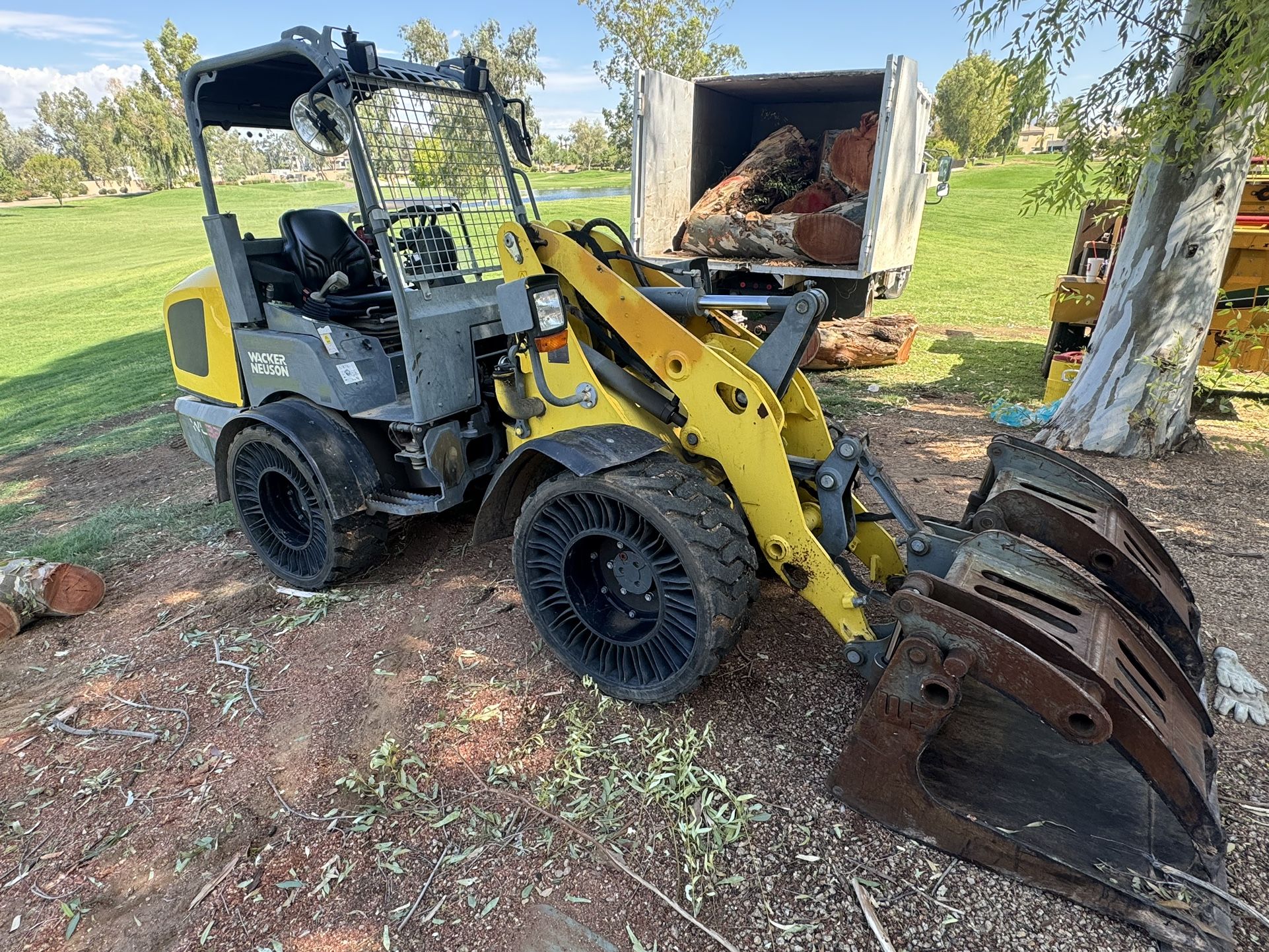 Wacker wl 32 front end loader