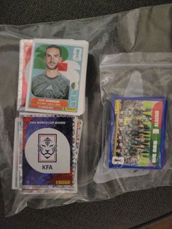 Panini Stickers World Cup Sell and Trade Blue White