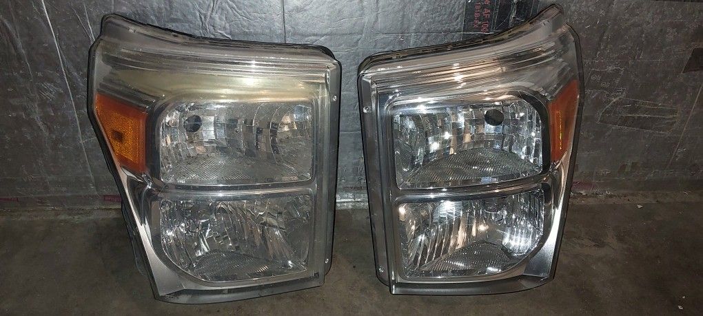 F2015 Ford Superduty Headlights