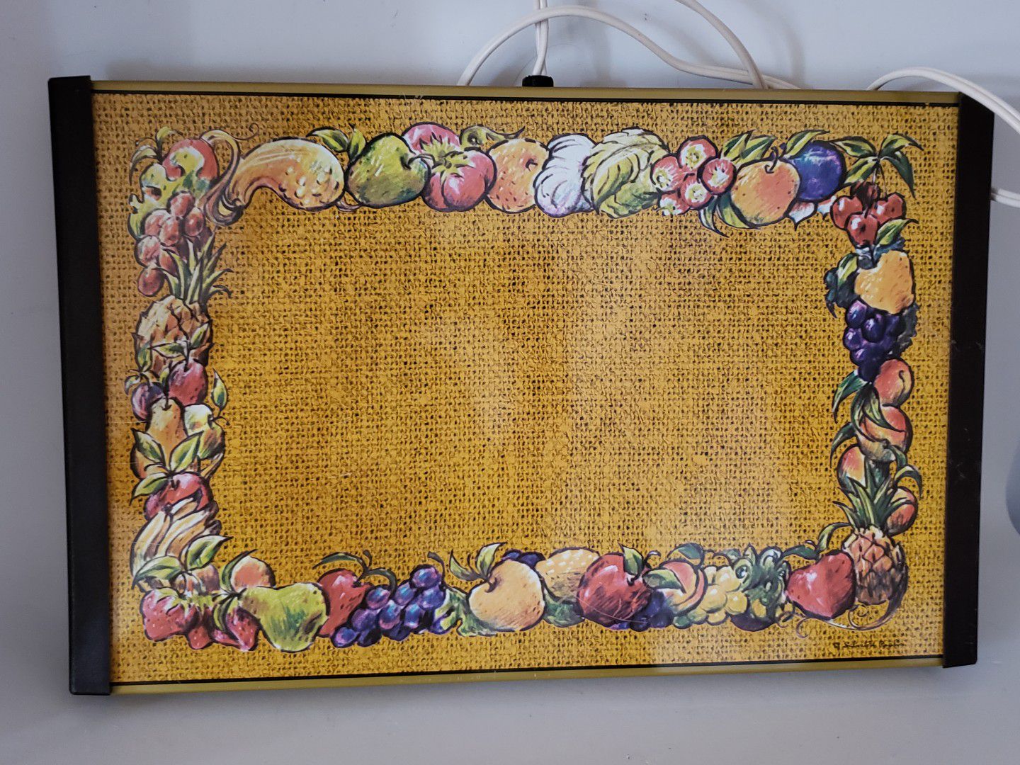 Awesome colorful vintage warming tray