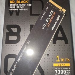 Brand New Never Used WD_BLACK 1TB SSD Game Drive