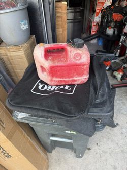 One Gallon Gas Container $8