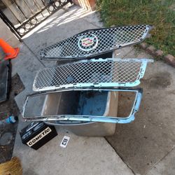 Cadillac CTSv Front Grill Parts 