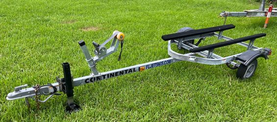 Galvanized Jet ski trailer like new